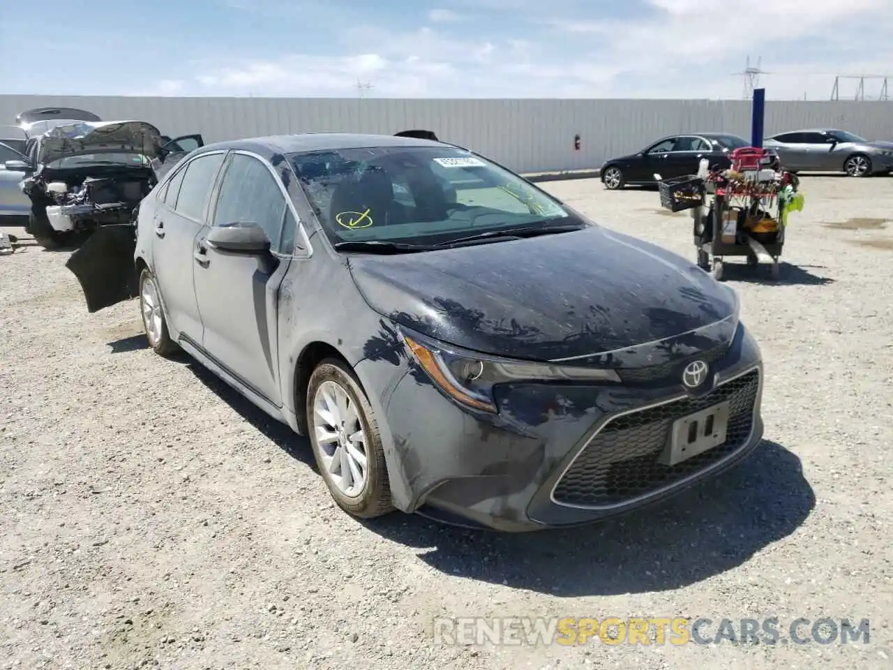 1 Photograph of a damaged car 5YFFPMAE0MP169549 TOYOTA COROLLA 2021