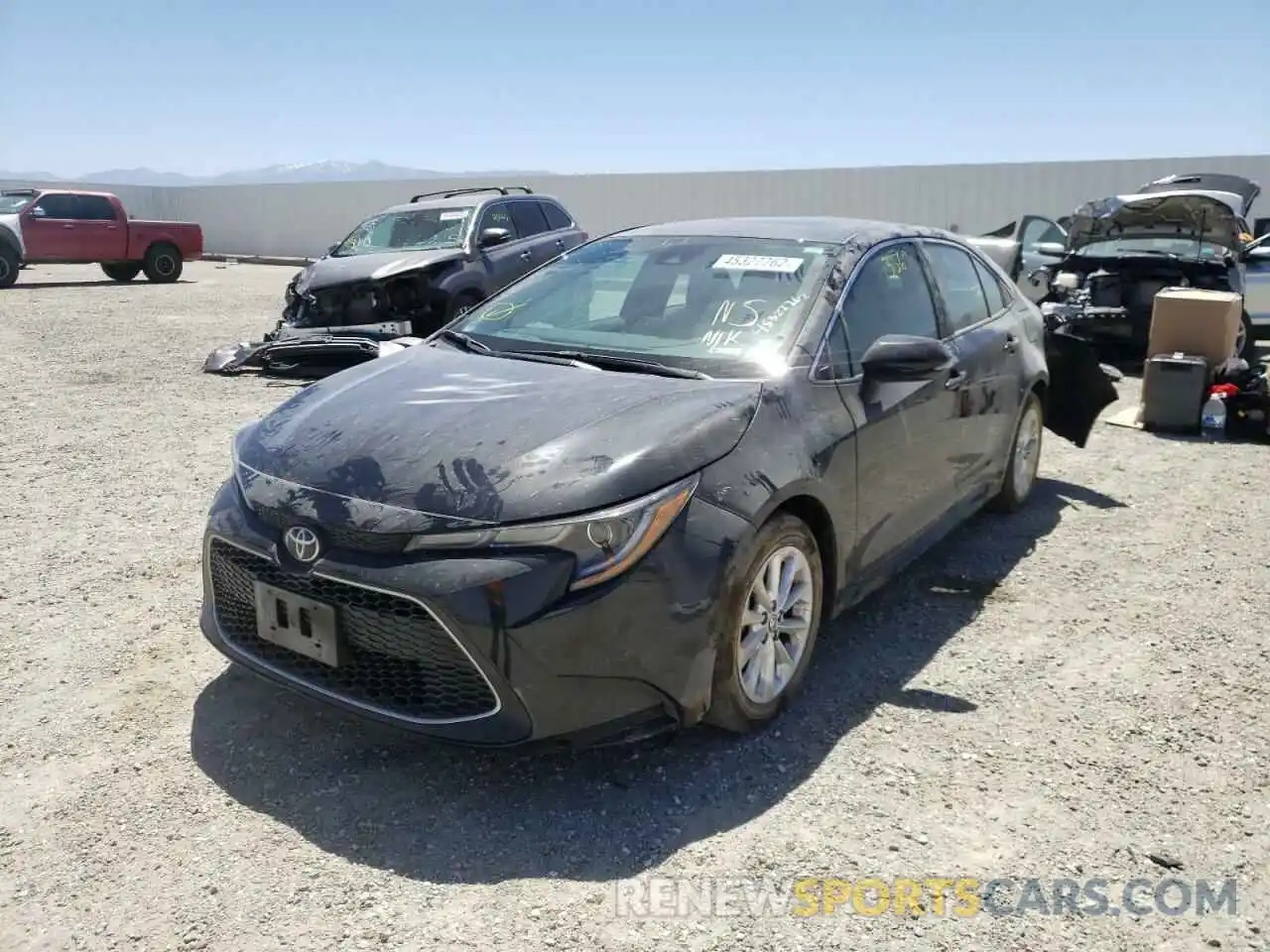 2 Photograph of a damaged car 5YFFPMAE0MP169549 TOYOTA COROLLA 2021