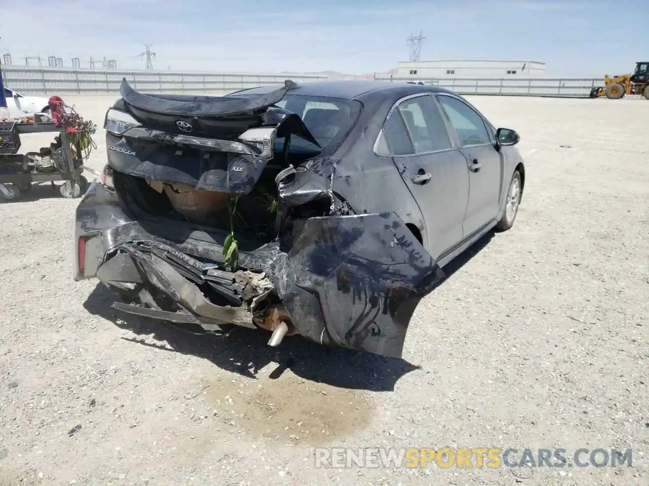 4 Photograph of a damaged car 5YFFPMAE0MP169549 TOYOTA COROLLA 2021