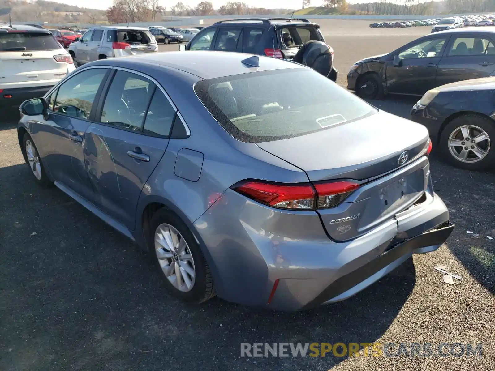 3 Photograph of a damaged car 5YFFPMAE3MP194218 TOYOTA COROLLA 2021