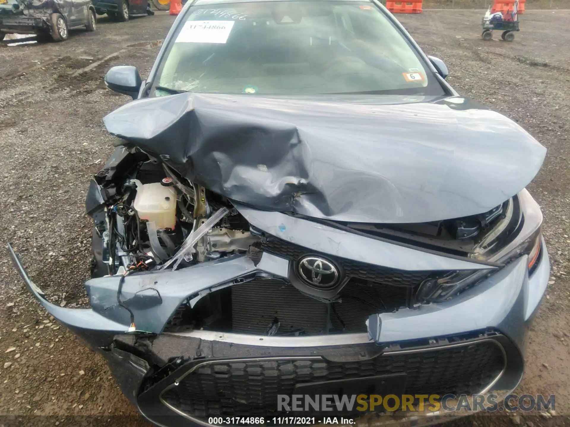 6 Photograph of a damaged car 5YFFPMAE5MP206594 TOYOTA COROLLA 2021