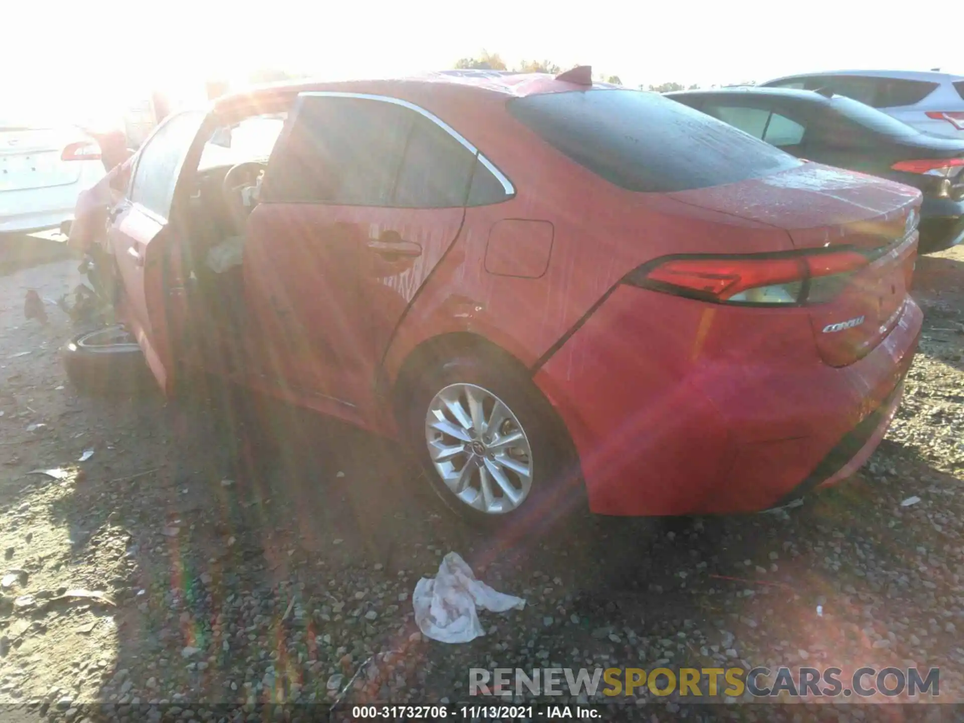 3 Photograph of a damaged car 5YFFPMAE6MP198859 TOYOTA COROLLA 2021