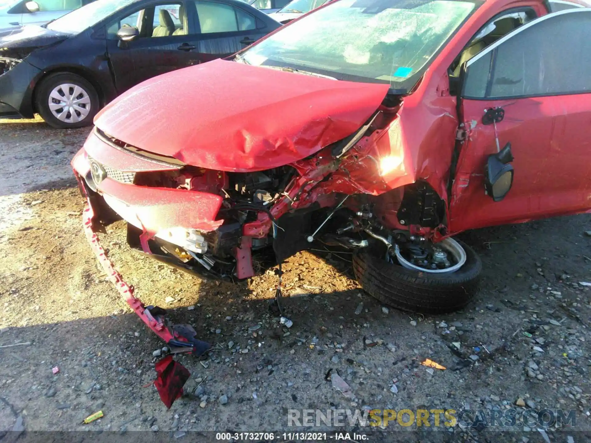 6 Photograph of a damaged car 5YFFPMAE6MP198859 TOYOTA COROLLA 2021