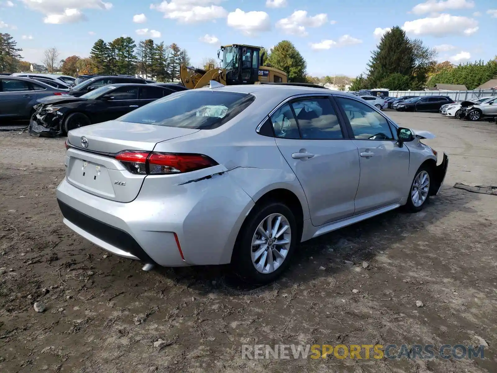 4 Photograph of a damaged car 5YFFPMAE6MP203820 TOYOTA COROLLA 2021