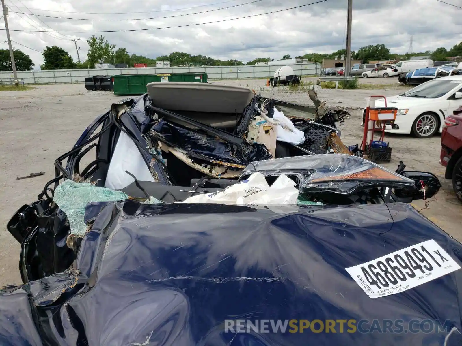 10 Photograph of a damaged car 5YFFPMAE7MP219086 TOYOTA COROLLA 2021