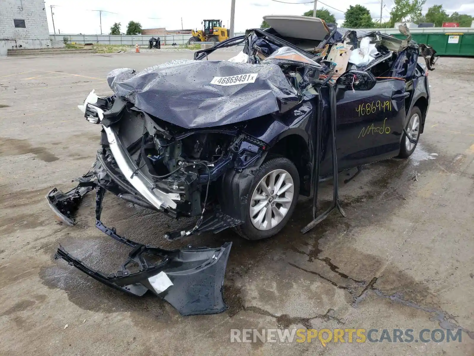 2 Photograph of a damaged car 5YFFPMAE7MP219086 TOYOTA COROLLA 2021