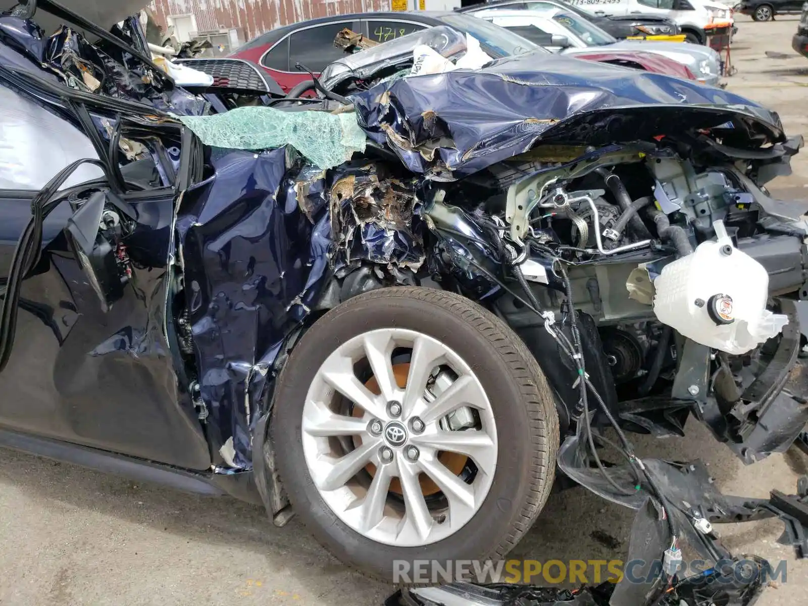 9 Photograph of a damaged car 5YFFPMAE7MP219086 TOYOTA COROLLA 2021