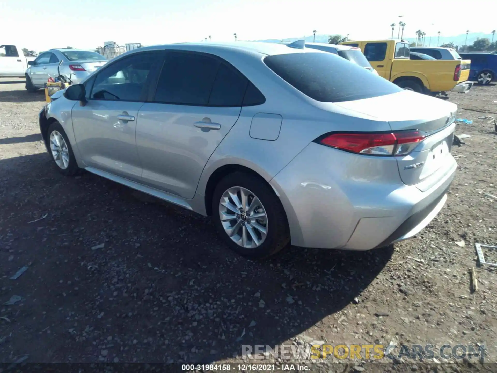 3 Photograph of a damaged car 5YFHPMAE0MP152386 TOYOTA COROLLA 2021