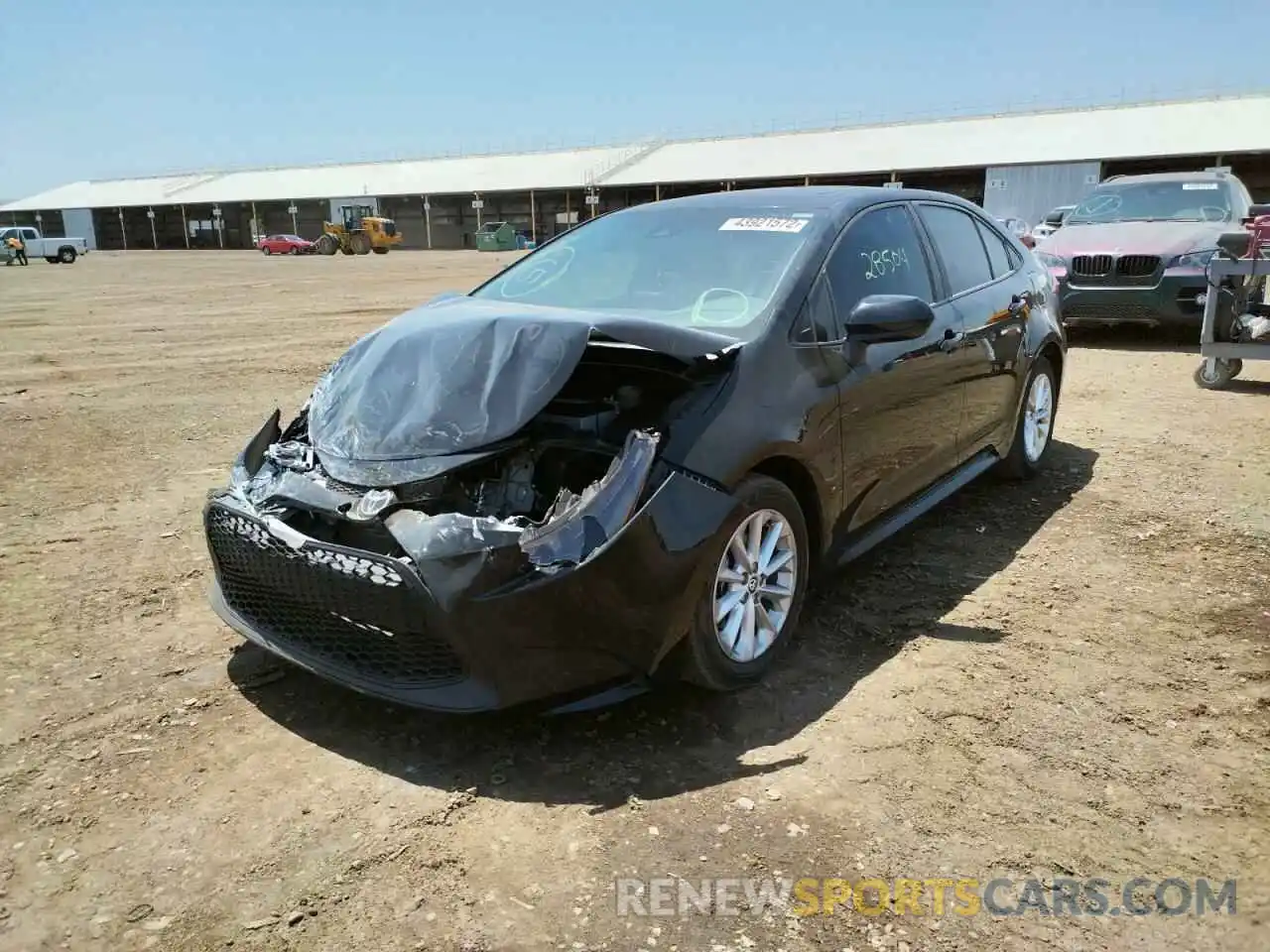 2 Photograph of a damaged car 5YFHPMAE0MP194377 TOYOTA COROLLA 2021