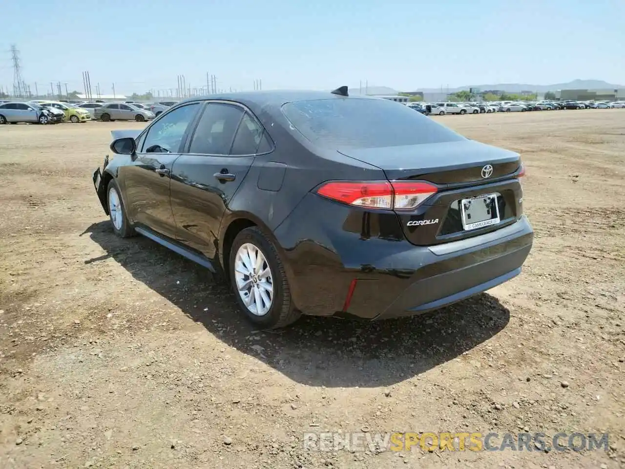 3 Photograph of a damaged car 5YFHPMAE0MP194377 TOYOTA COROLLA 2021