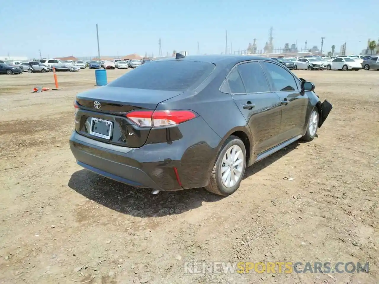 4 Photograph of a damaged car 5YFHPMAE0MP194377 TOYOTA COROLLA 2021