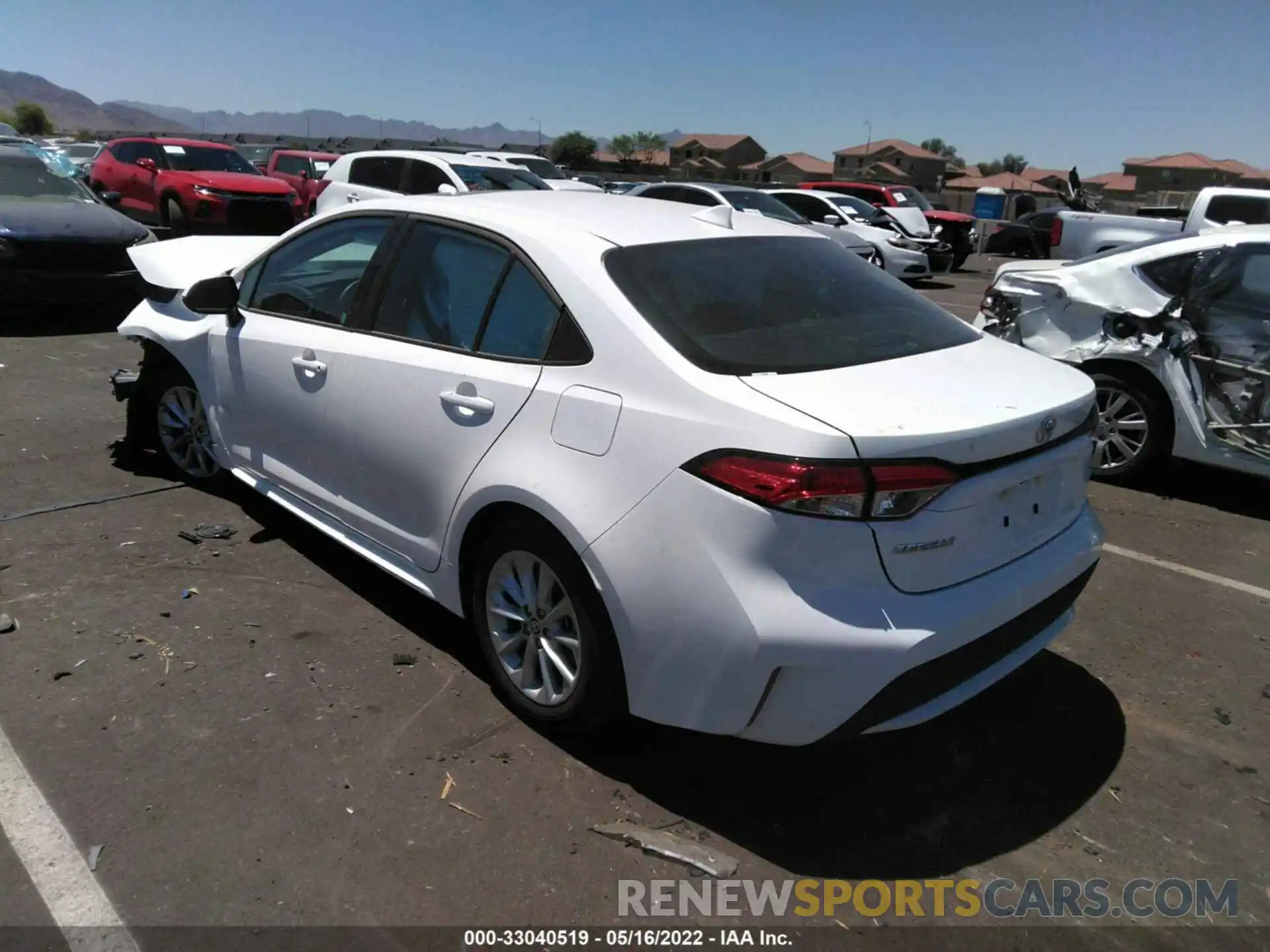 3 Photograph of a damaged car 5YFHPMAE0MP248034 TOYOTA COROLLA 2021