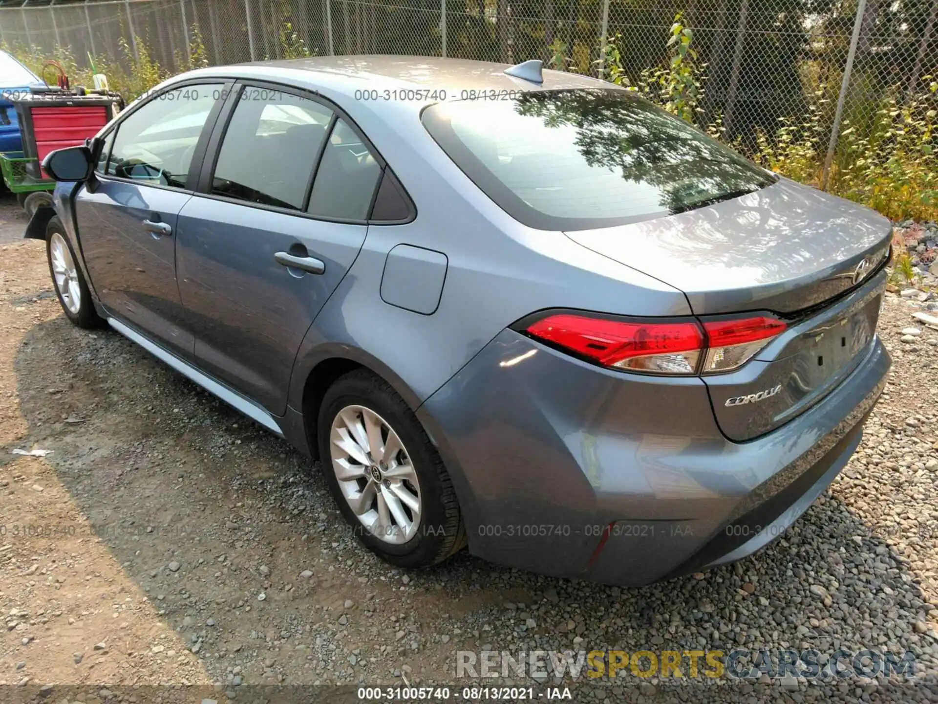 3 Photograph of a damaged car 5YFHPMAE3MP158523 TOYOTA COROLLA 2021