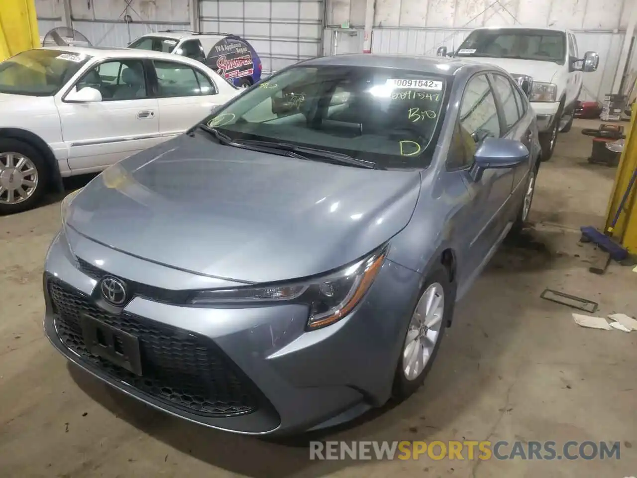 2 Photograph of a damaged car 5YFHPMAE3MP224360 TOYOTA COROLLA 2021