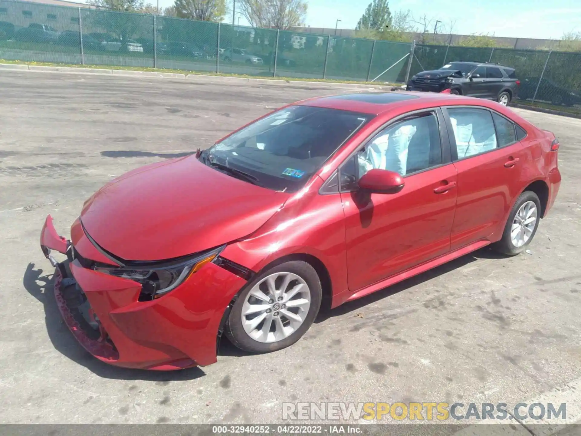 2 Photograph of a damaged car 5YFHPMAE3MP231745 TOYOTA COROLLA 2021