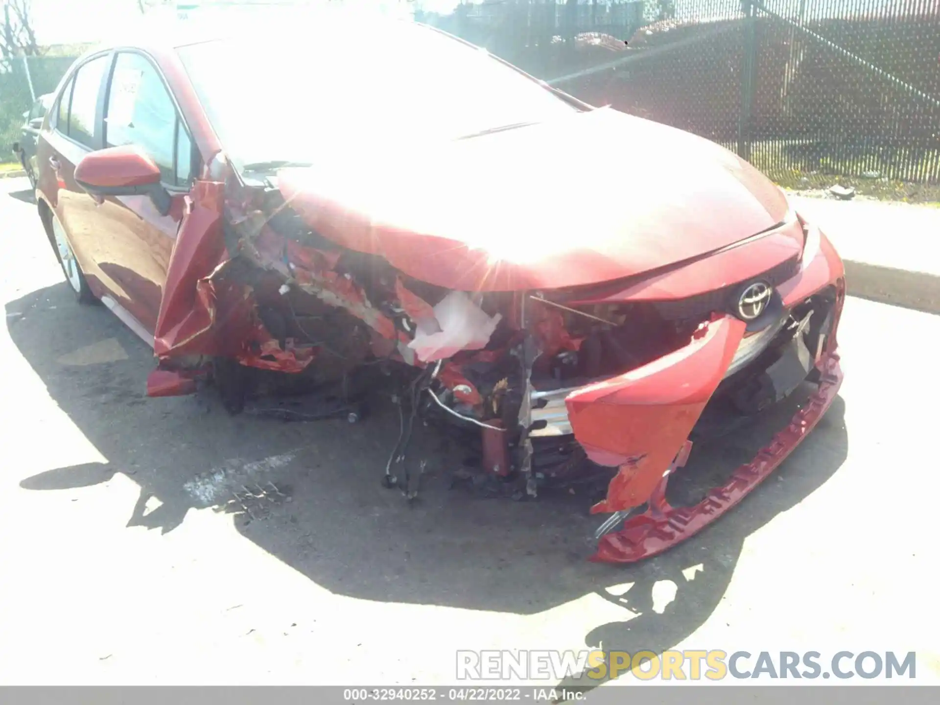 6 Photograph of a damaged car 5YFHPMAE3MP231745 TOYOTA COROLLA 2021