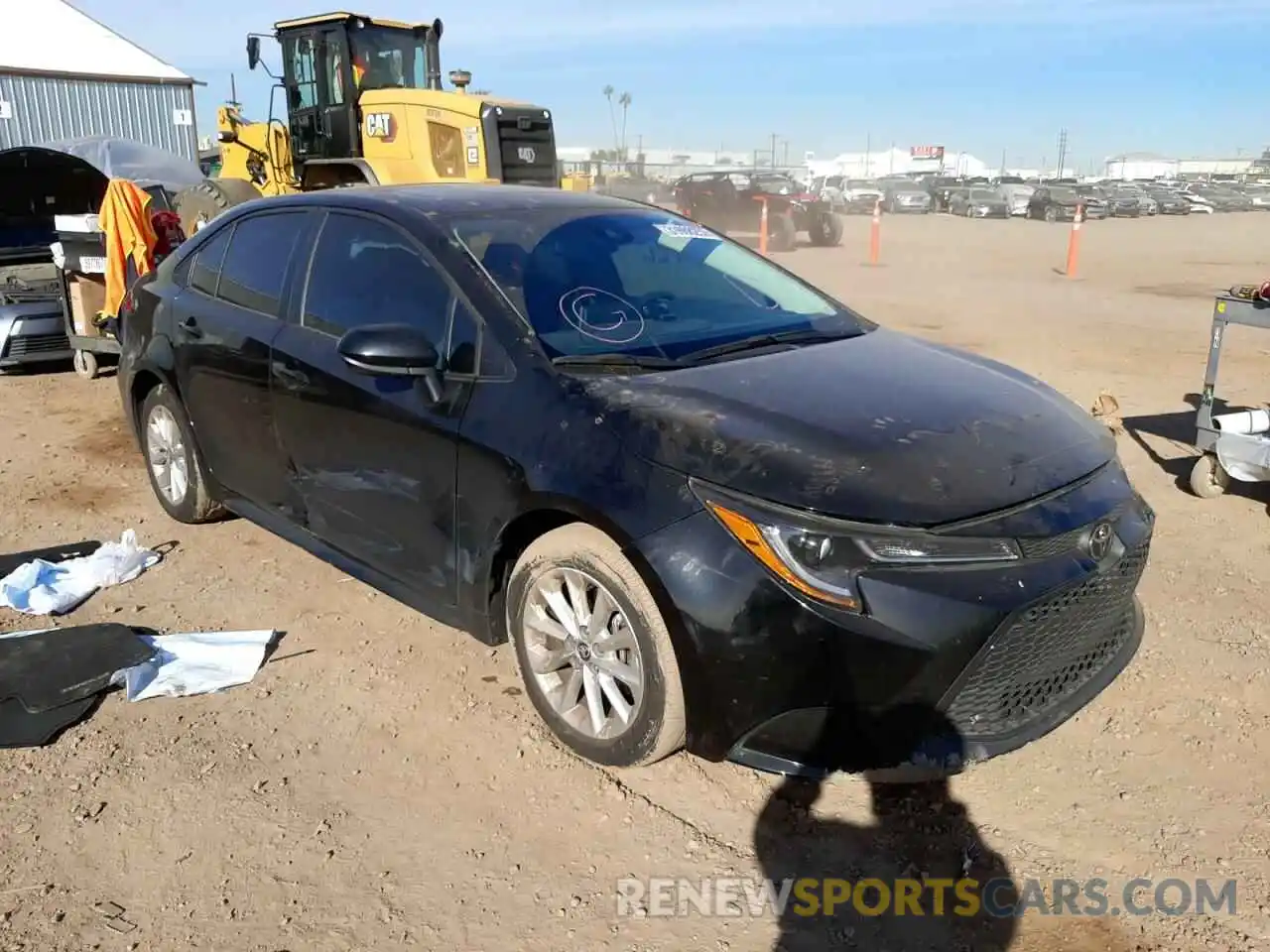 1 Photograph of a damaged car 5YFHPMAE6MP150500 TOYOTA COROLLA 2021