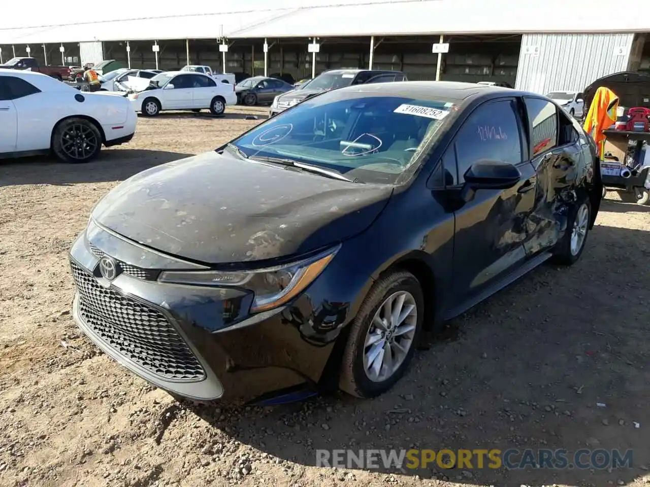 2 Photograph of a damaged car 5YFHPMAE6MP150500 TOYOTA COROLLA 2021