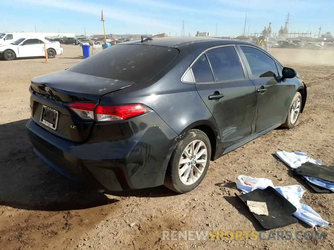 4 Photograph of a damaged car 5YFHPMAE6MP150500 TOYOTA COROLLA 2021