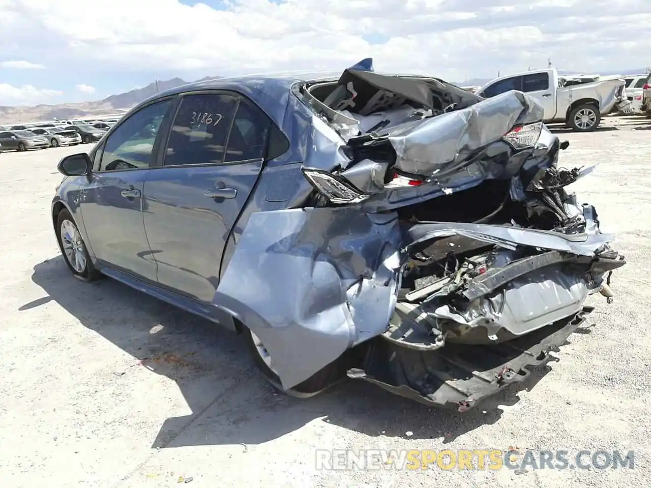 3 Photograph of a damaged car 5YFHPMAE6MP193895 TOYOTA COROLLA 2021