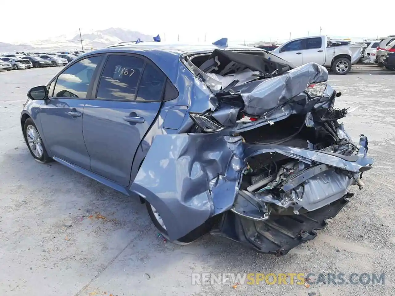 9 Photograph of a damaged car 5YFHPMAE6MP193895 TOYOTA COROLLA 2021