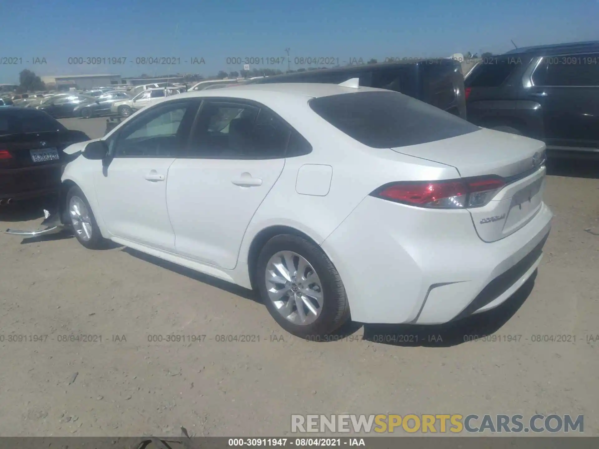 3 Photograph of a damaged car 5YFHPMAE6MP223817 TOYOTA COROLLA 2021