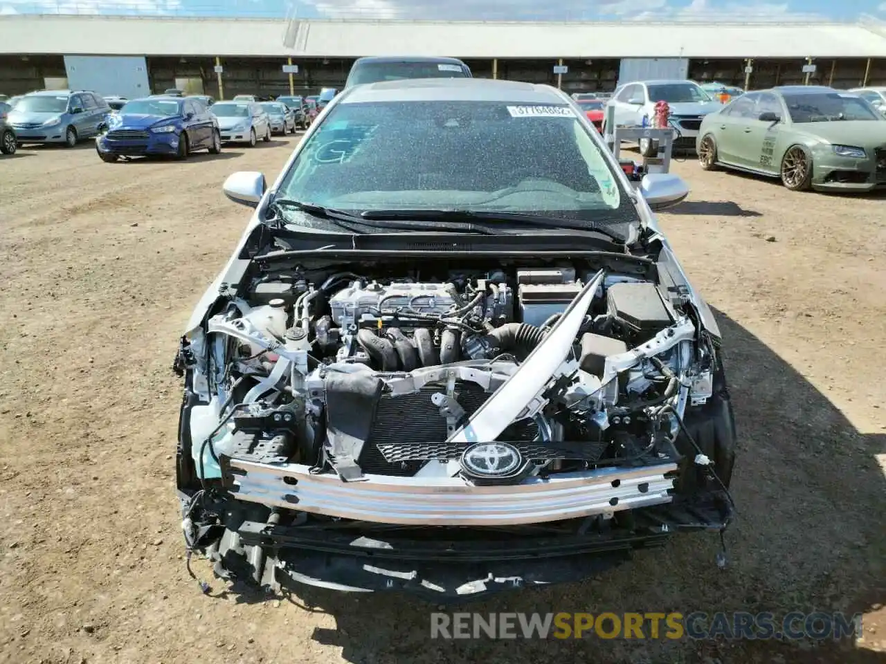 9 Photograph of a damaged car 5YFHPMAE7MP197471 TOYOTA COROLLA 2021