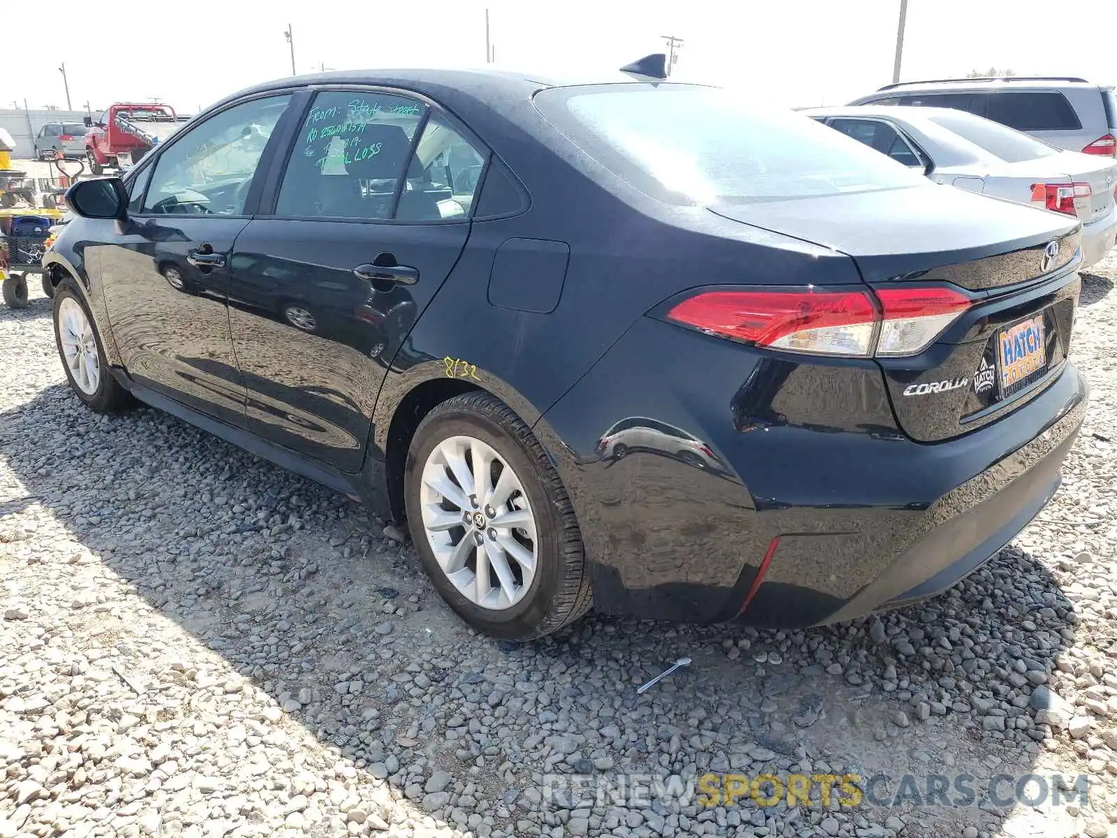 3 Photograph of a damaged car 5YFHPMAE7MP236737 TOYOTA COROLLA 2021