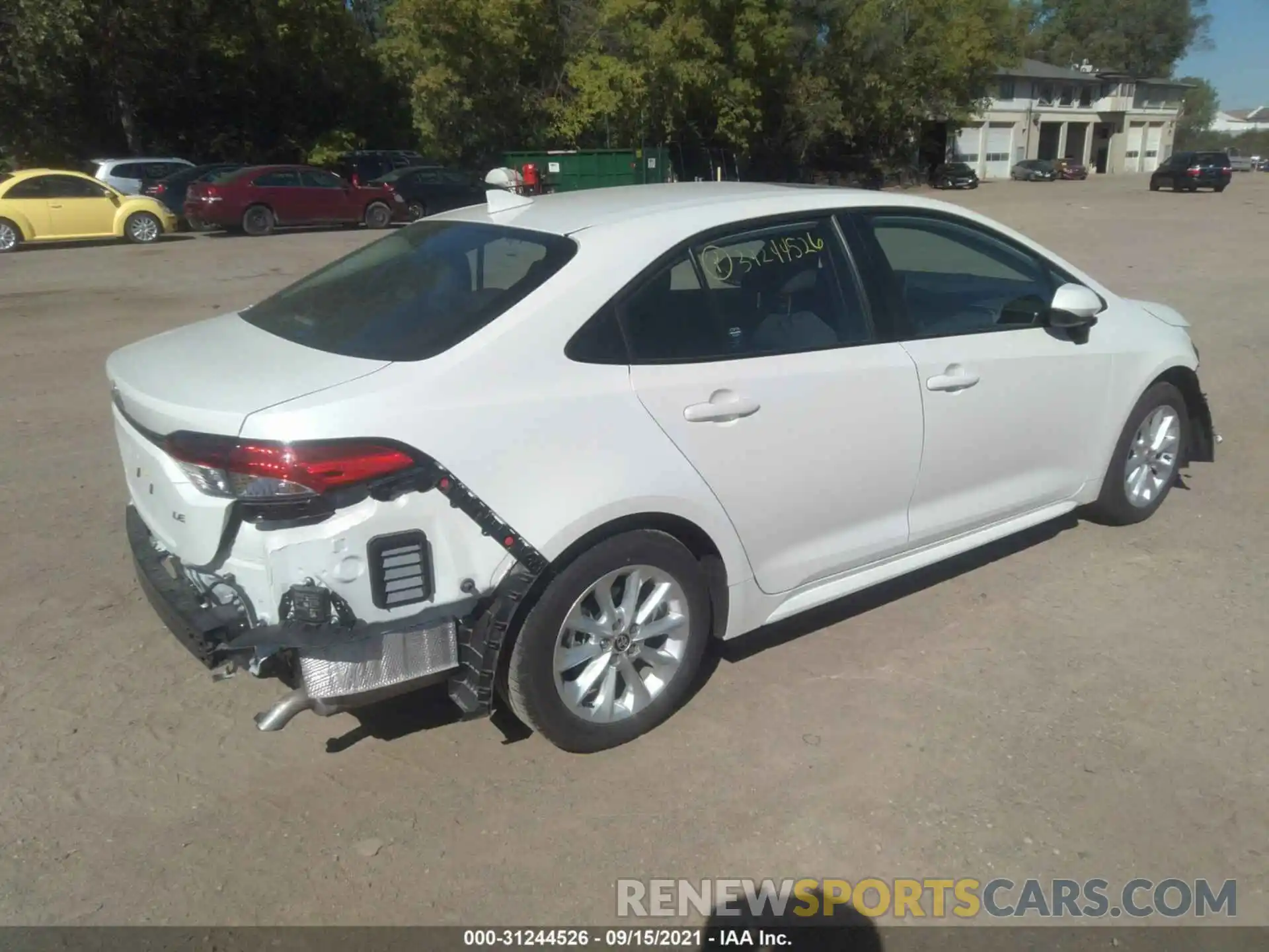 4 Photograph of a damaged car 5YFHPMAE8MP161966 TOYOTA COROLLA 2021