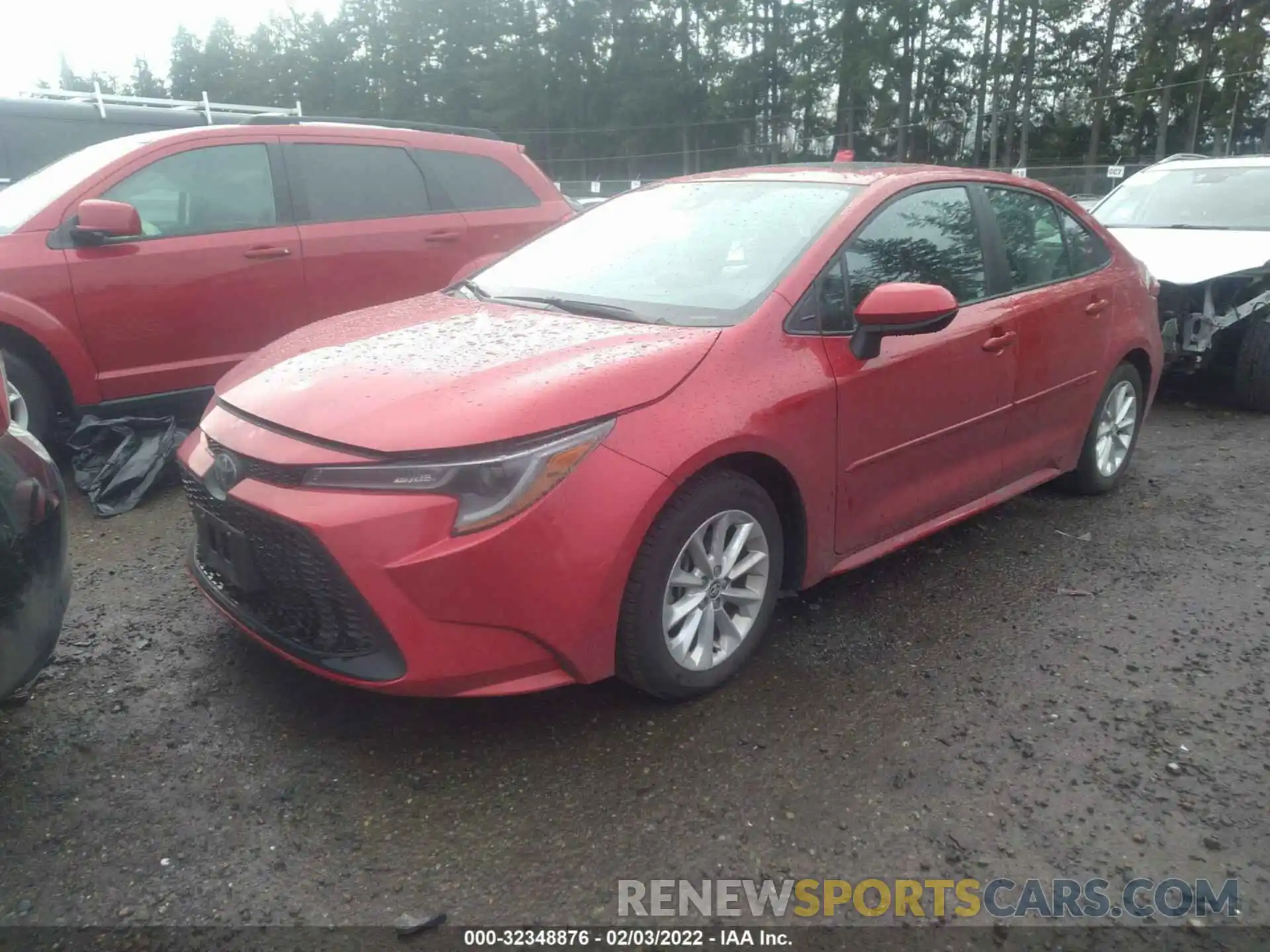 2 Photograph of a damaged car 5YFHPMAE9MP157912 TOYOTA COROLLA 2021