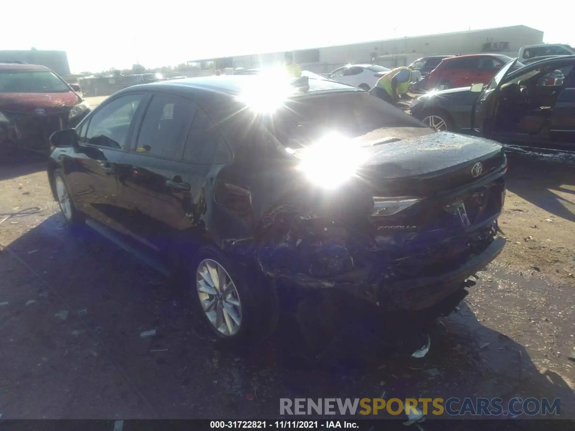 3 Photograph of a damaged car 5YFHPMAE9MP176279 TOYOTA COROLLA 2021