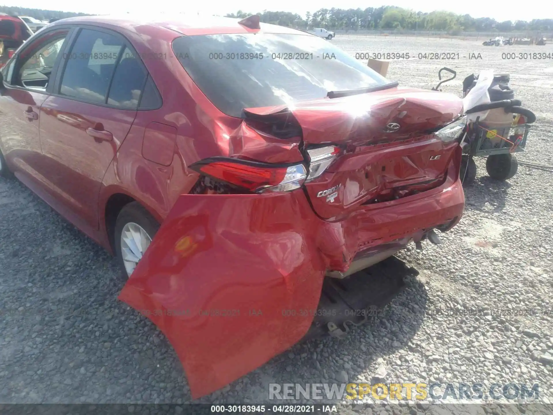 6 Photograph of a damaged car 5YFHPMAEXMP162908 TOYOTA COROLLA 2021