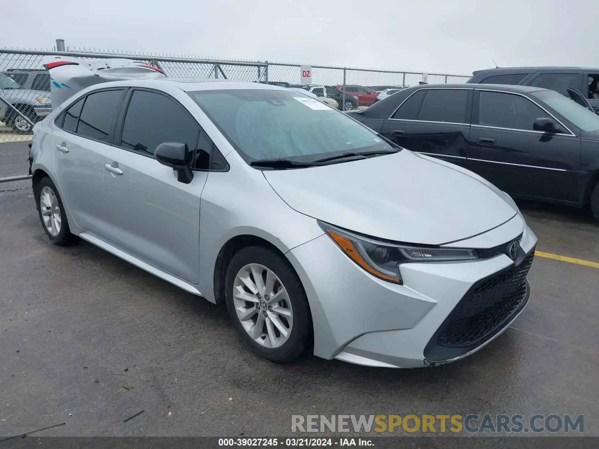 1 Photograph of a damaged car 5YFHPMAEXMP194855 TOYOTA COROLLA 2021