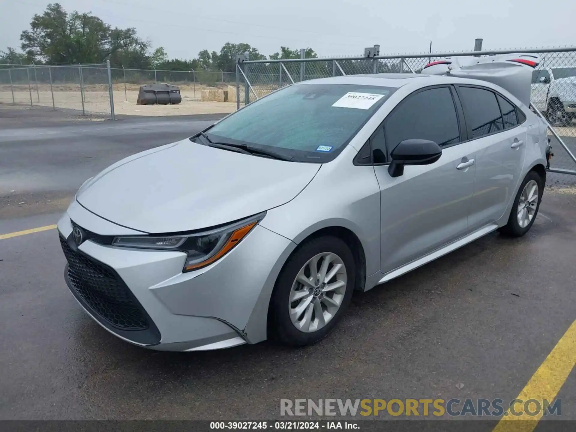 2 Photograph of a damaged car 5YFHPMAEXMP194855 TOYOTA COROLLA 2021