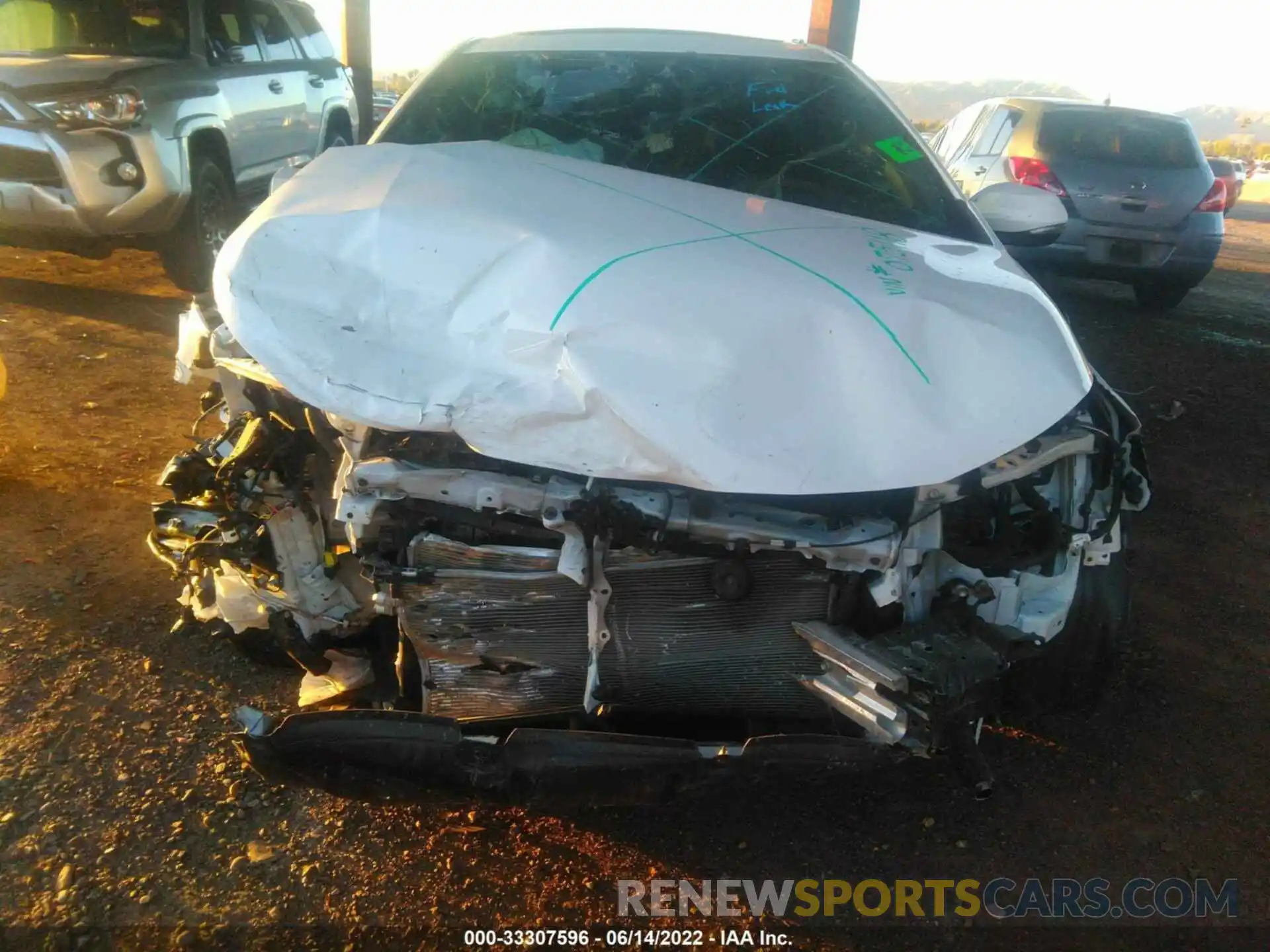 6 Photograph of a damaged car 5YFM4MCE0MP075118 TOYOTA COROLLA 2021