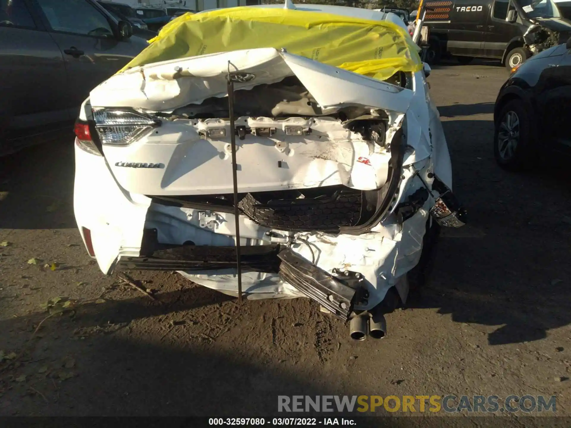 6 Photograph of a damaged car 5YFM4MCE1MP063933 TOYOTA COROLLA 2021