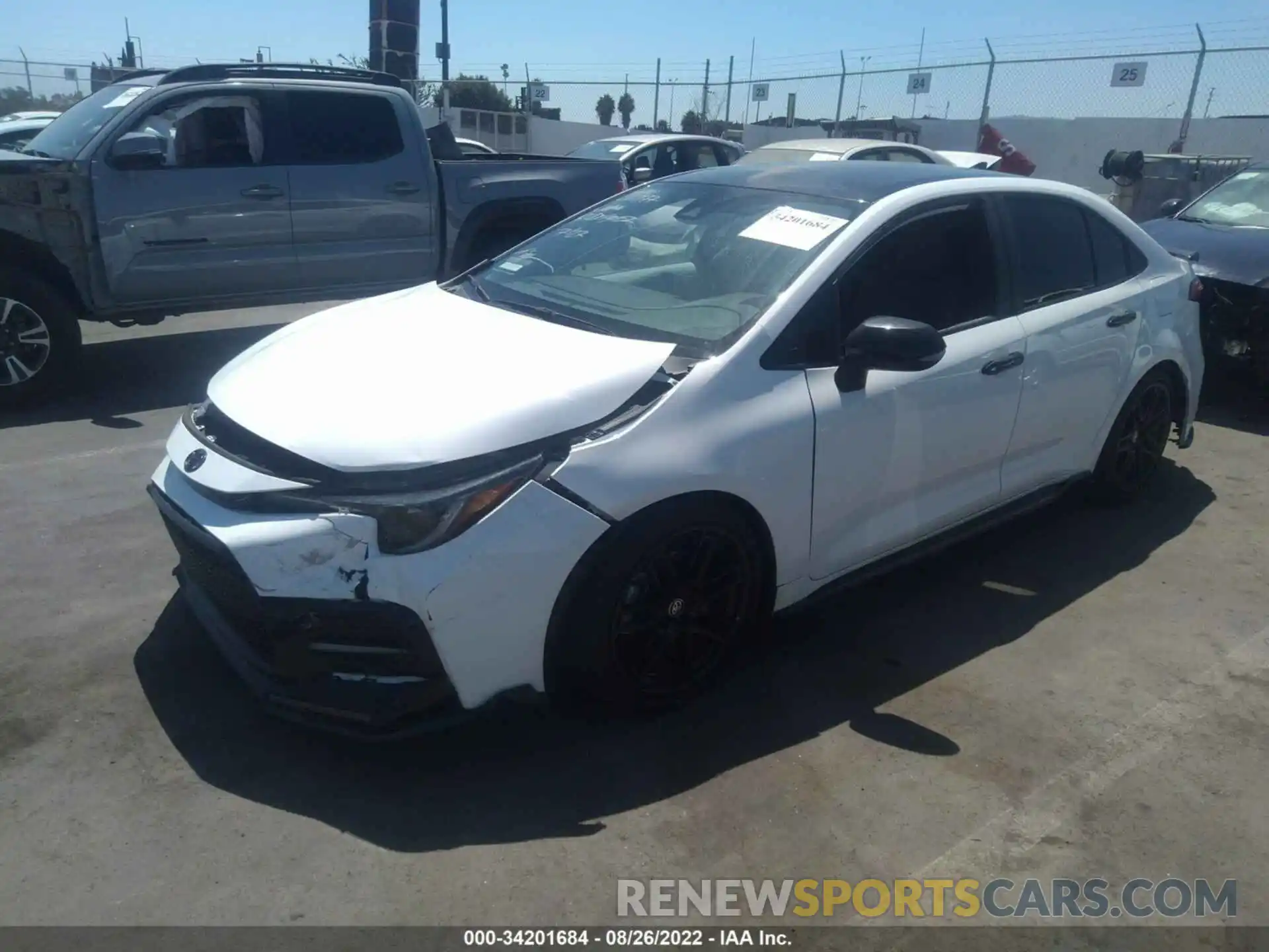 2 Photograph of a damaged car 5YFM4MCE1MP075175 TOYOTA COROLLA 2021