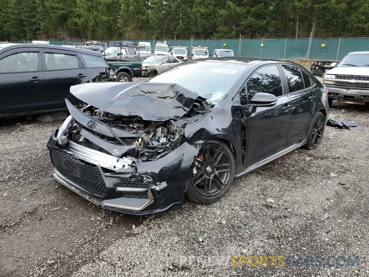 1 Фотография поврежденного автомобиля 5YFM4MCE1MP091859 TOYOTA COROLLA 2021