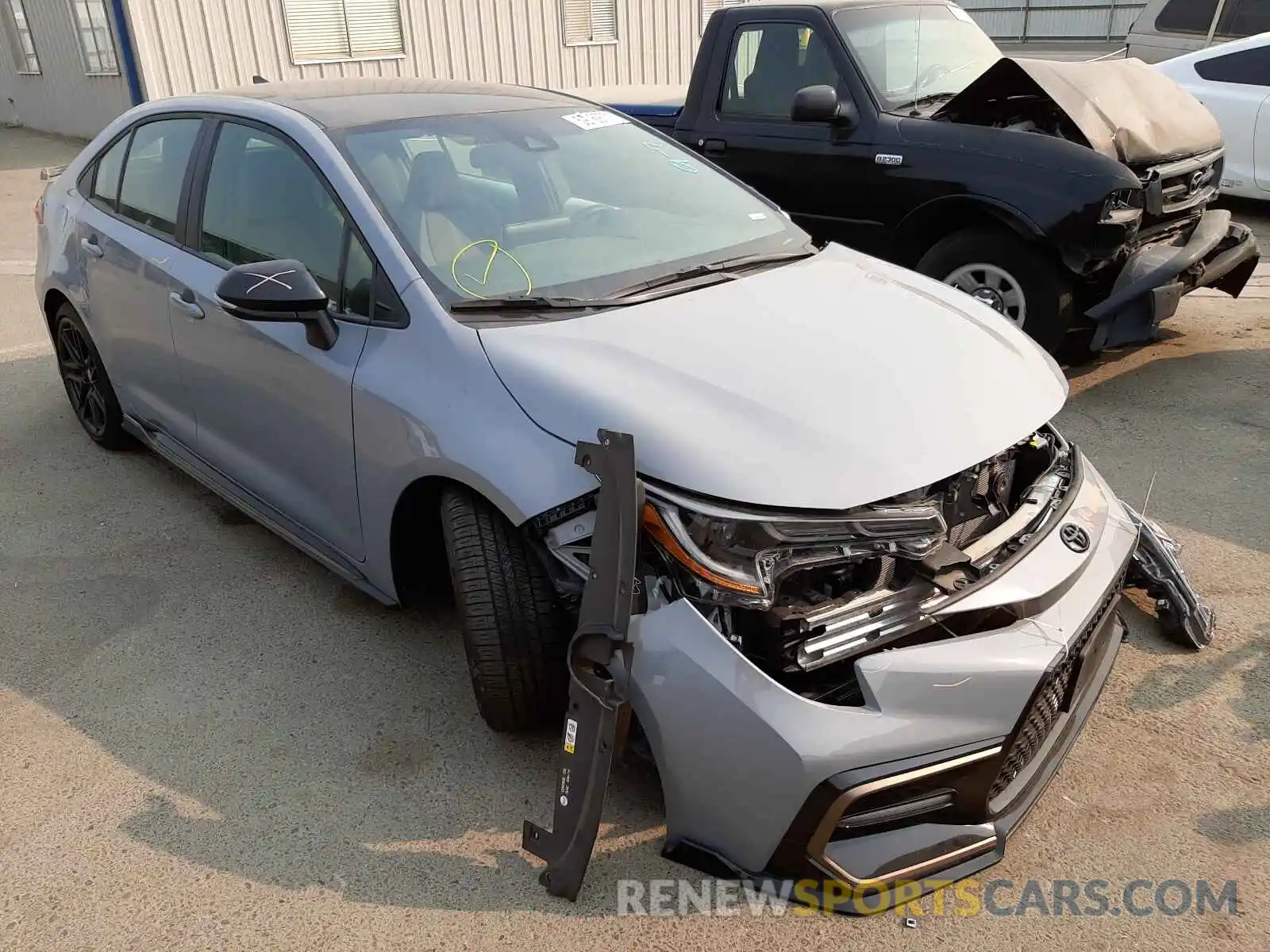 1 Photograph of a damaged car 5YFM4MCE2MP088341 TOYOTA COROLLA 2021