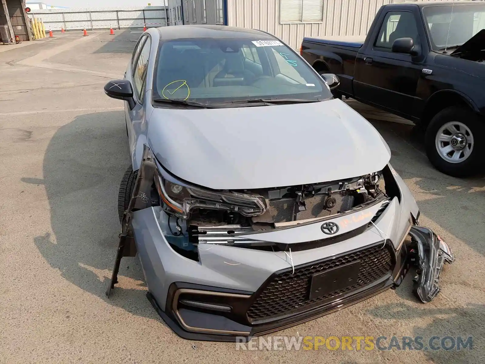 9 Photograph of a damaged car 5YFM4MCE2MP088341 TOYOTA COROLLA 2021