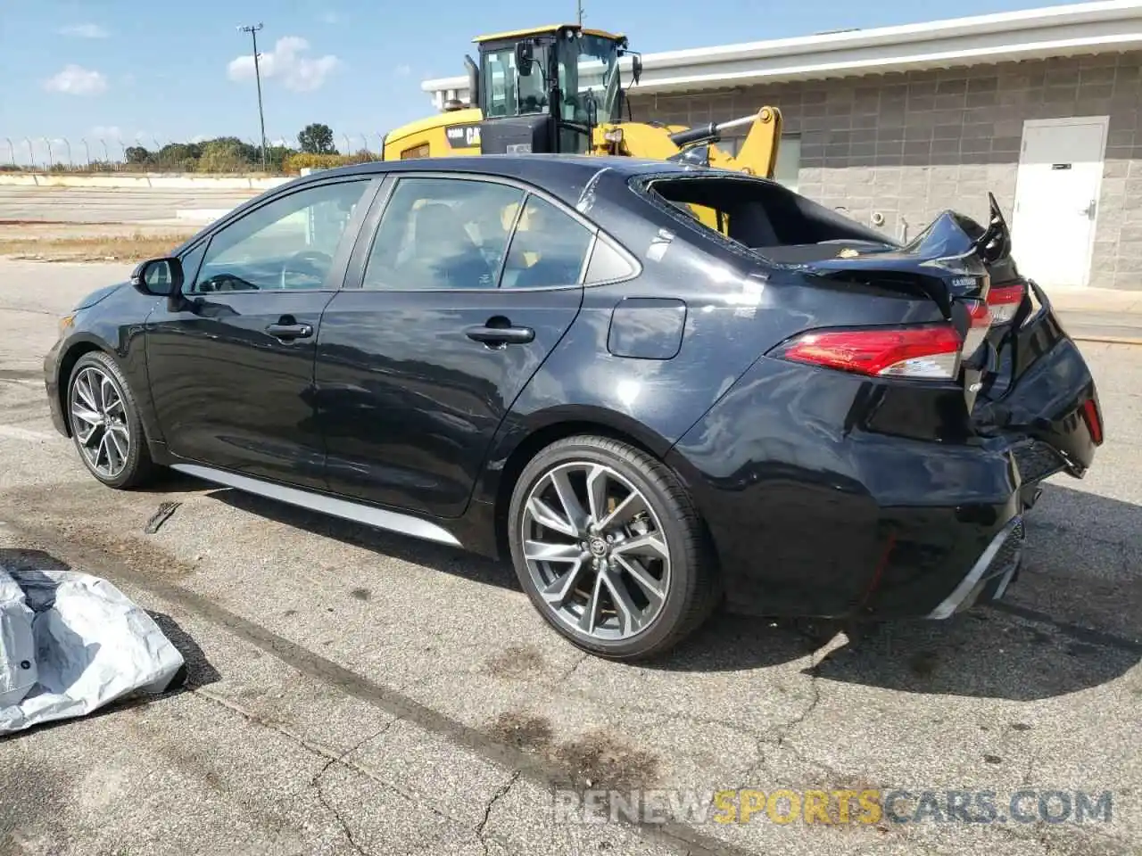 2 Photograph of a damaged car 5YFM4MCE3MP065232 TOYOTA COROLLA 2021