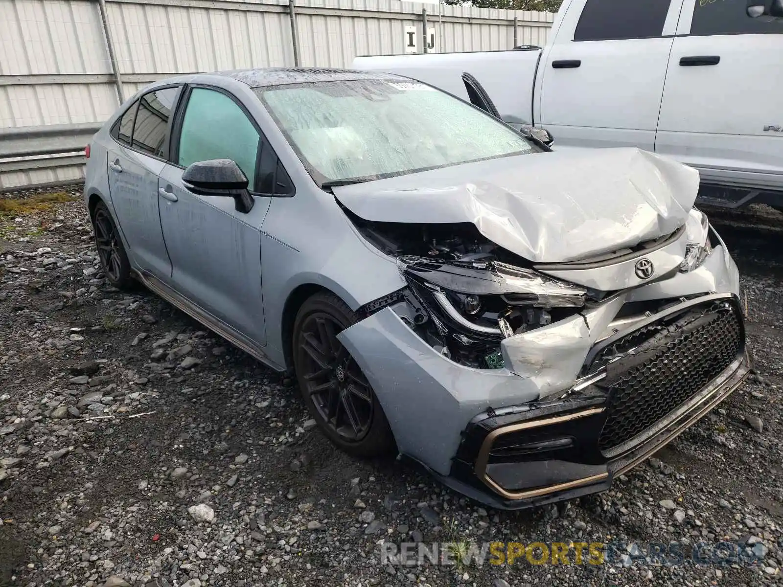 1 Photograph of a damaged car 5YFM4MCE3MP071905 TOYOTA COROLLA 2021