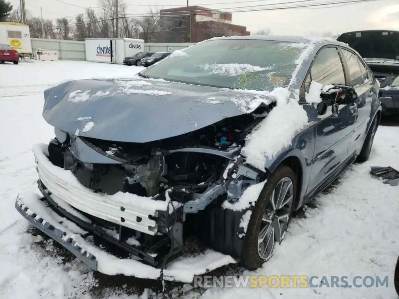 2 Photograph of a damaged car 5YFM4MCE3MP074433 TOYOTA COROLLA 2021