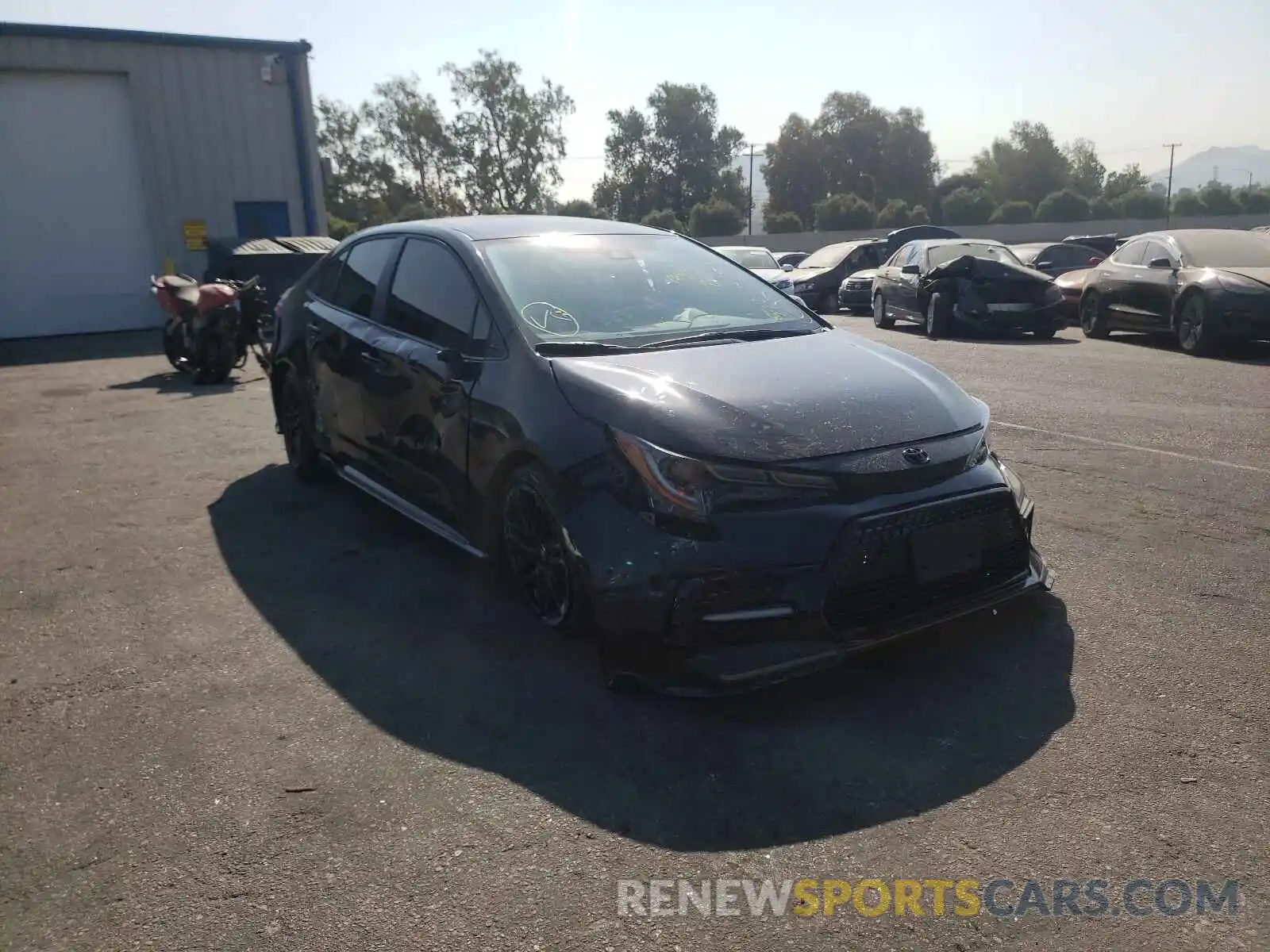 1 Photograph of a damaged car 5YFM4MCE4MP066910 TOYOTA COROLLA 2021