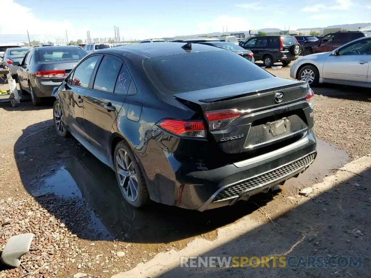 3 Photograph of a damaged car 5YFM4MCE9MP076042 TOYOTA COROLLA 2021