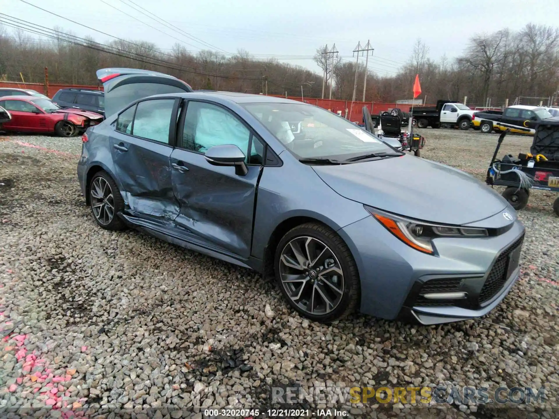 1 Photograph of a damaged car 5YFP4MCE0MP095432 TOYOTA COROLLA 2021