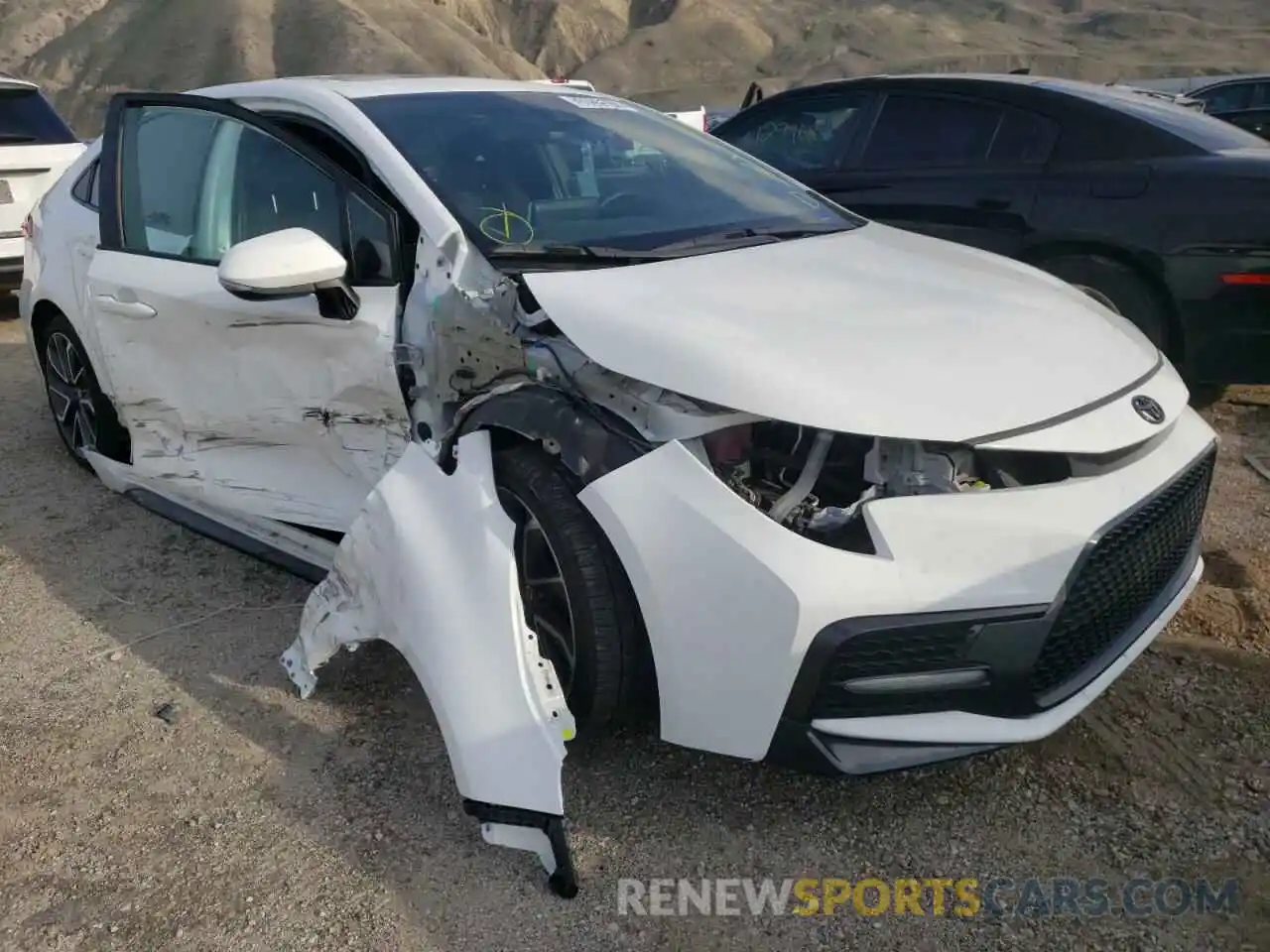 1 Photograph of a damaged car 5YFP4MCE1MP059300 TOYOTA COROLLA 2021