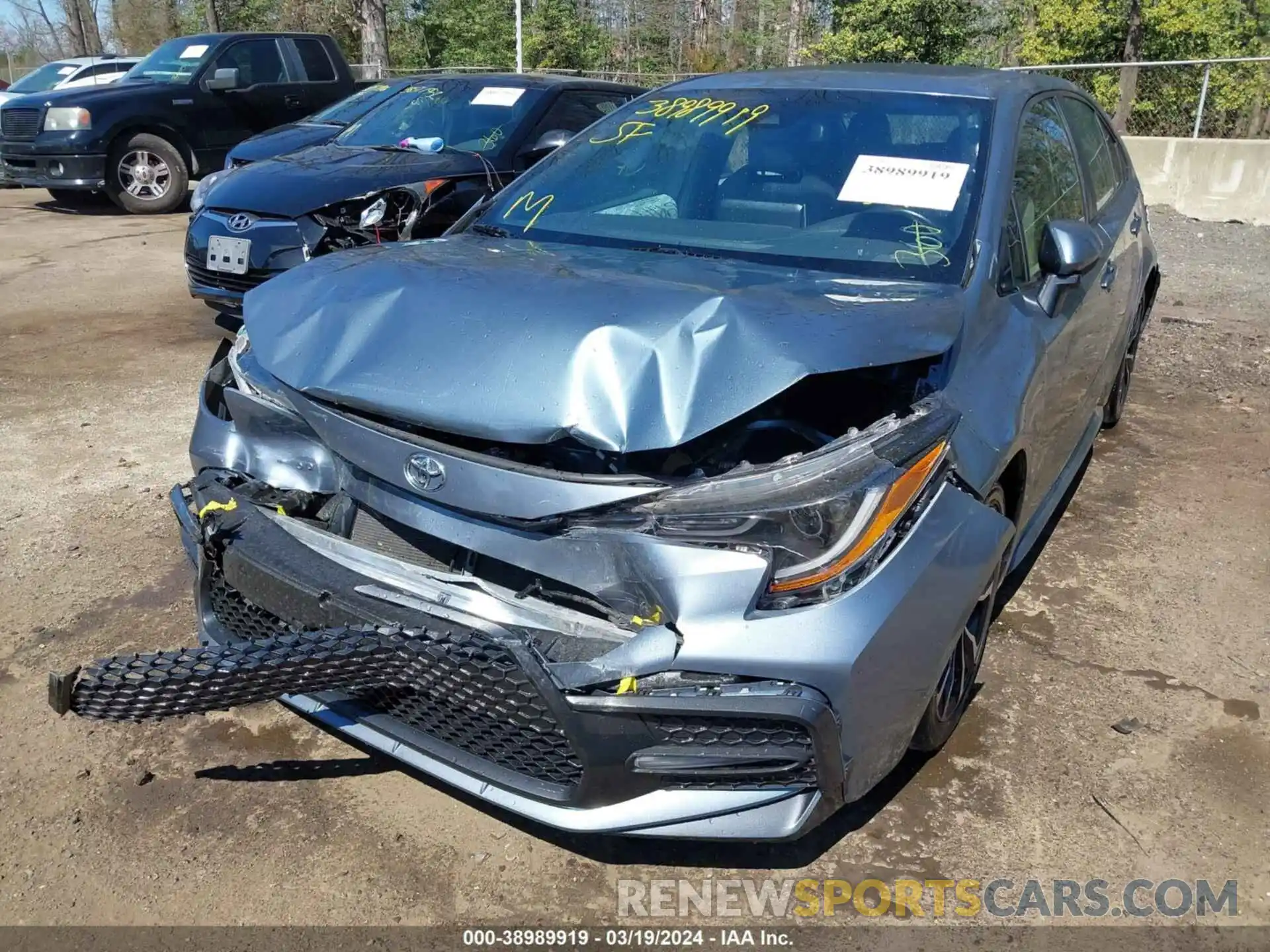 6 Photograph of a damaged car 5YFP4MCE1MP060091 TOYOTA COROLLA 2021