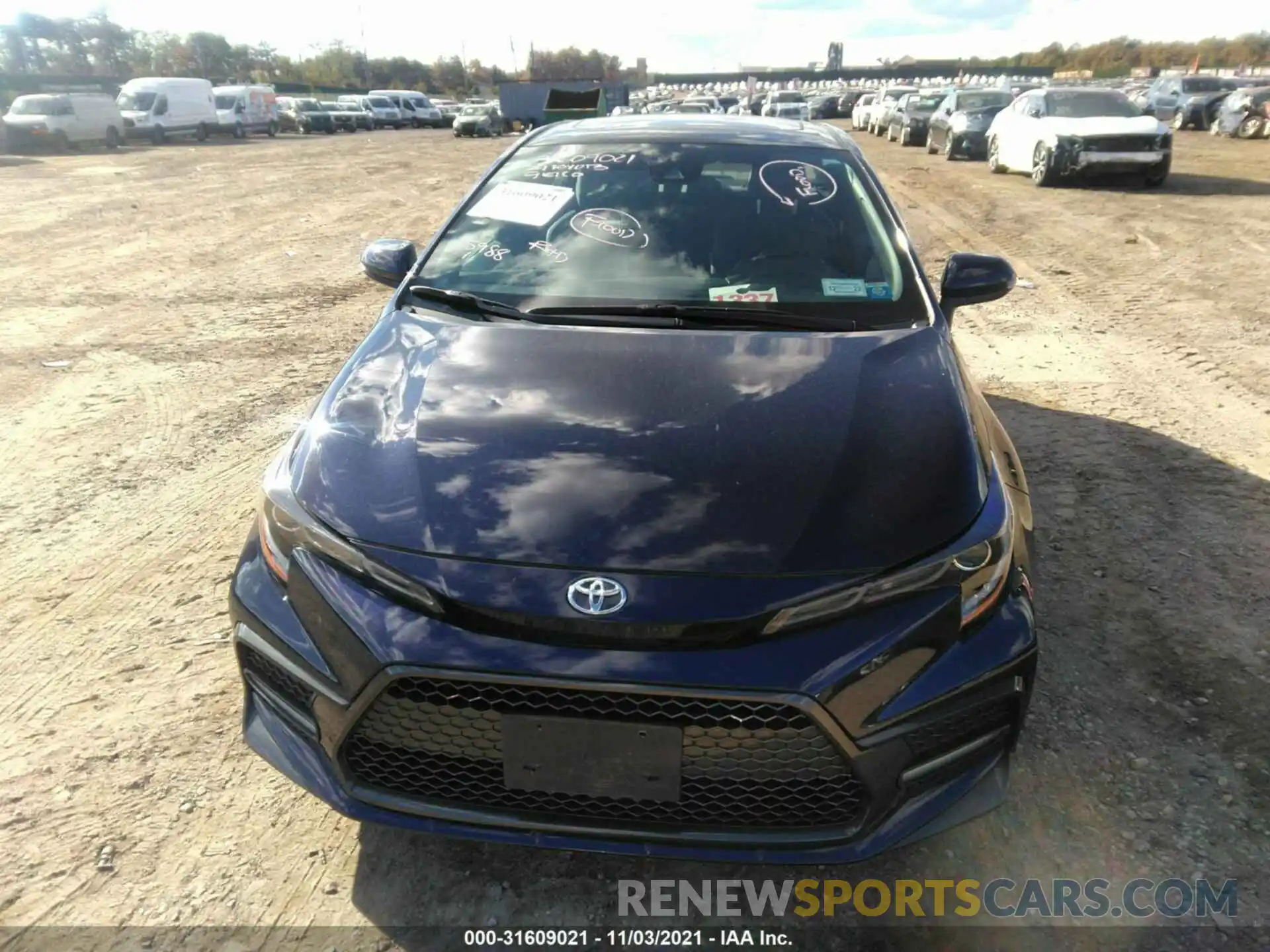 6 Photograph of a damaged car 5YFP4MCE1MP067381 TOYOTA COROLLA 2021