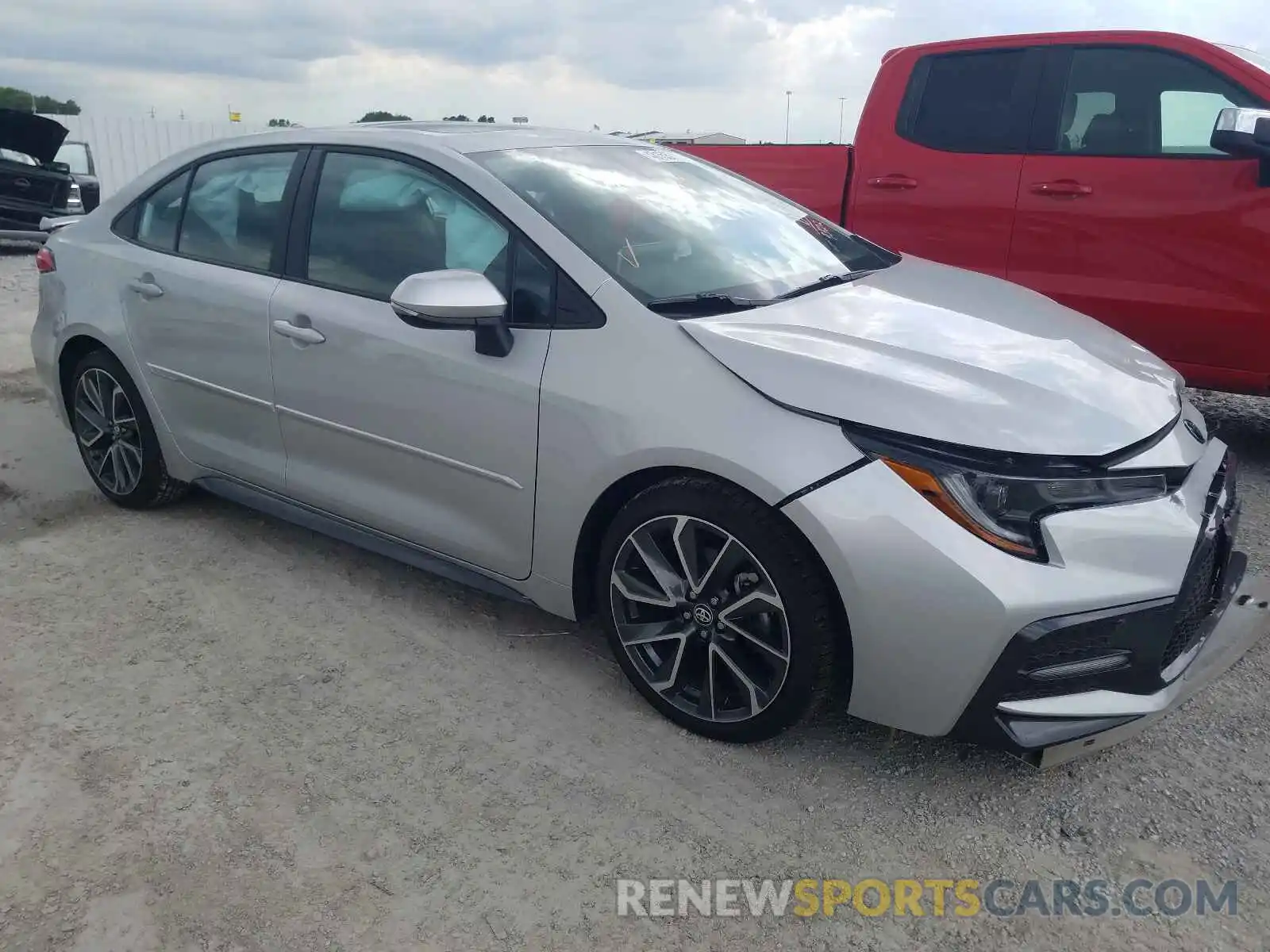 1 Photograph of a damaged car 5YFP4MCE1MP079322 TOYOTA COROLLA 2021